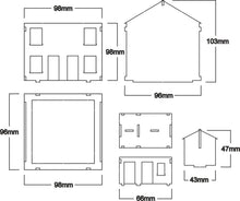 Load image into Gallery viewer, 00 Gauge 4mm Terrace House 360 Scratch Aid Kit
